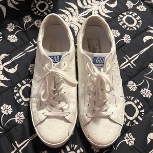 Limited EDT Golden Goose Super Star Ostrich Leather - worn once! 95/438